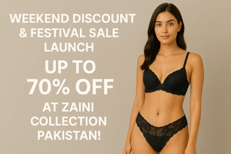 Weekend Discount & Festival Sale Launch – Up to 70% OFF at Zaini Collection Pakistan!