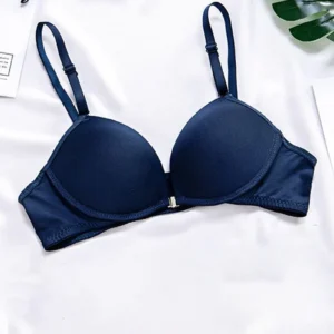 Blue Front Open - Soft Padded Bra