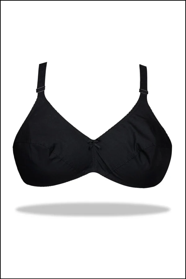 (Pack of 4) Luxury Essential Cotton Bras for Everyday Wear  (9) - Image 2