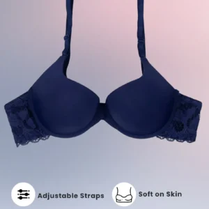 Blue Sugar Lacy Bra
