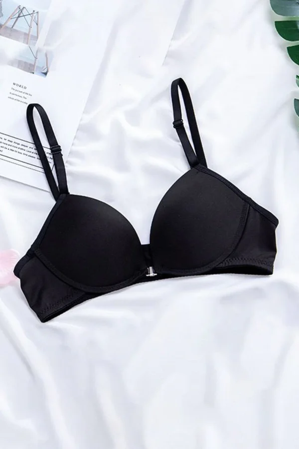 Blue Front Open - Soft Padded Bra - Image 3