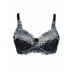 Spirea - Light Padded Wired / Non Wired Floral Mesh Bra