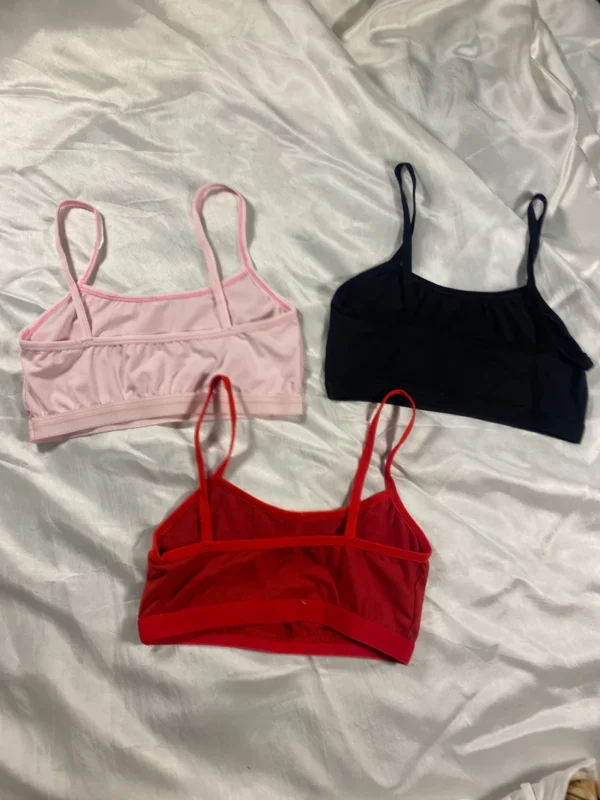 (Pack of 3) Boob Tube Bra for Girl - Image 2