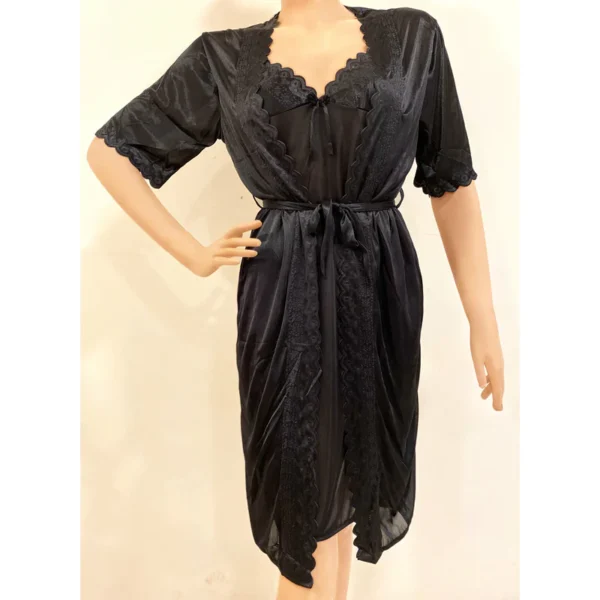 Blazing Silk Nightwear (Slip & Gown) - Image 3