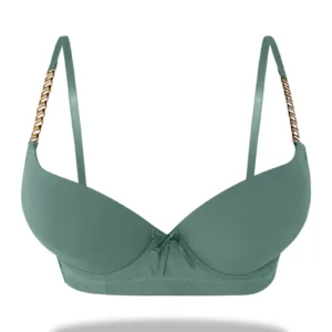 Green Premium Padded Bra with stylish