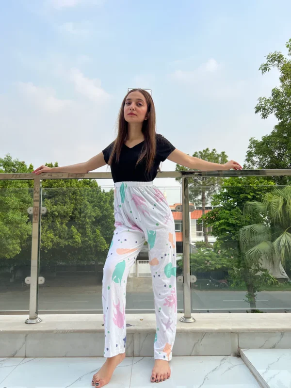 Luxe Cotton Trousers - Underwater - Image 5