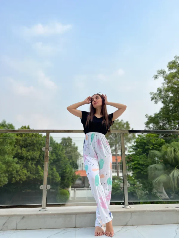 Luxe Cotton Trousers - Underwater - Image 4